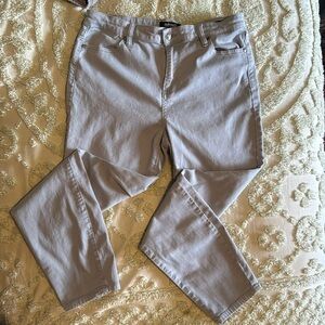 Buffalo David Bitton Women's High Rise Ankle Havana Powder Blue 10/30 (L12)